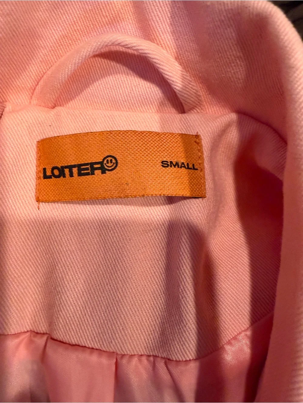 Loiter Varsity Letterman Pink Jacket - Picture 10 of 10